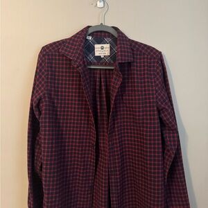 Steel & Jelly Men's Red Plaid Casual Shirt